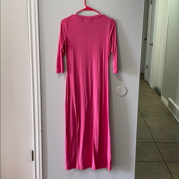 Sonnet James Pink Maxi Dress - Picture 2 of 3